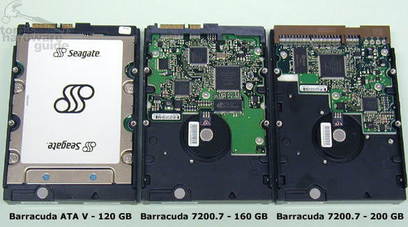 ������ ������ (Barracuda ATA V - 120Gb, Barracuda 7200.7 - 160Gb, Barracuda 7200.7 - 200Gb)